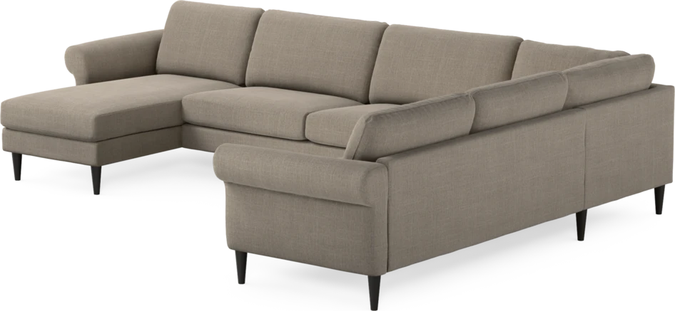 Bridge - Hörnsoffa, 3+2-sits med schäslong vänster - Beige