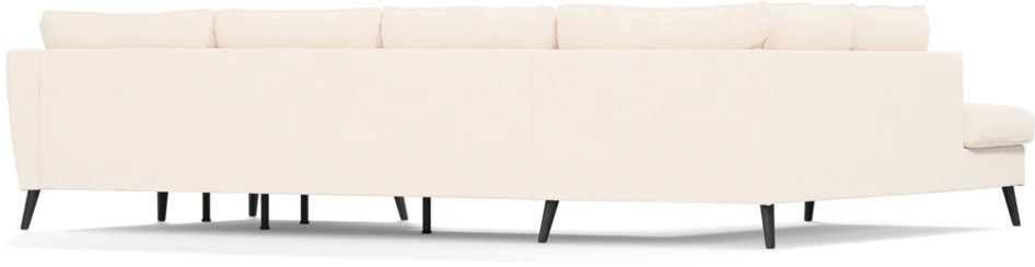 County - 3-sits soffa med divan vänster och schäslong höger - Vit
