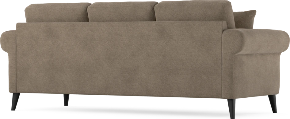 Eden - 3-sits soffa - Brun