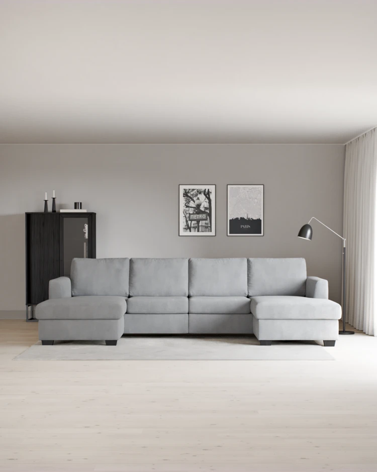 Friday - 2-sits soffa med två schäslonger - inspiration