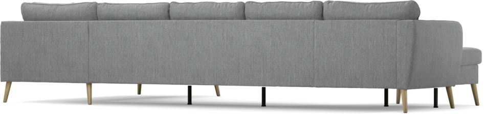 County - 4-sits soffa med schäslong vänster och divan höger - Grå