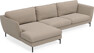 Madison - 3-sits soffa med schäslong vänster - Beige