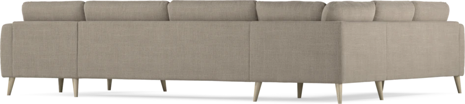 Bridge - Hörnsoffa, 2+3-sits med schäslong höger - Beige