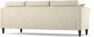 Eden - 3-sits svängd - Beige