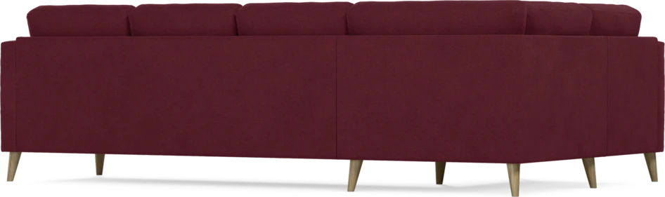 Eden - Hörnsoffa, 1+3-sits - Röd