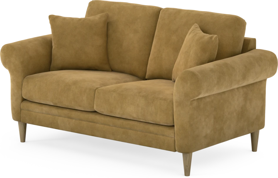 Eden - 2-sits soffa - Gul