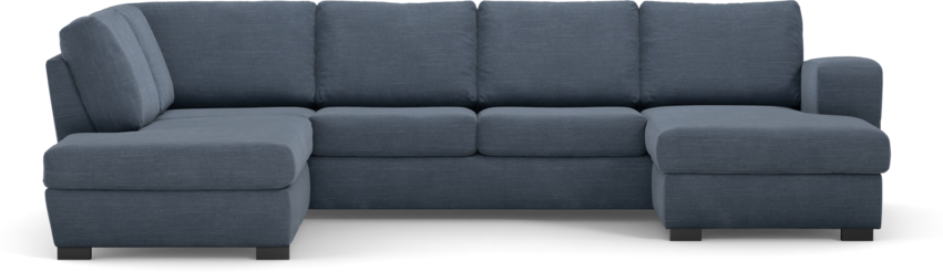 Friday - 3-sits soffa med divan vänster och schäslong höger - Blå