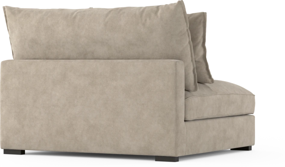 Rossi - 2-sits utan armstöd - Beige