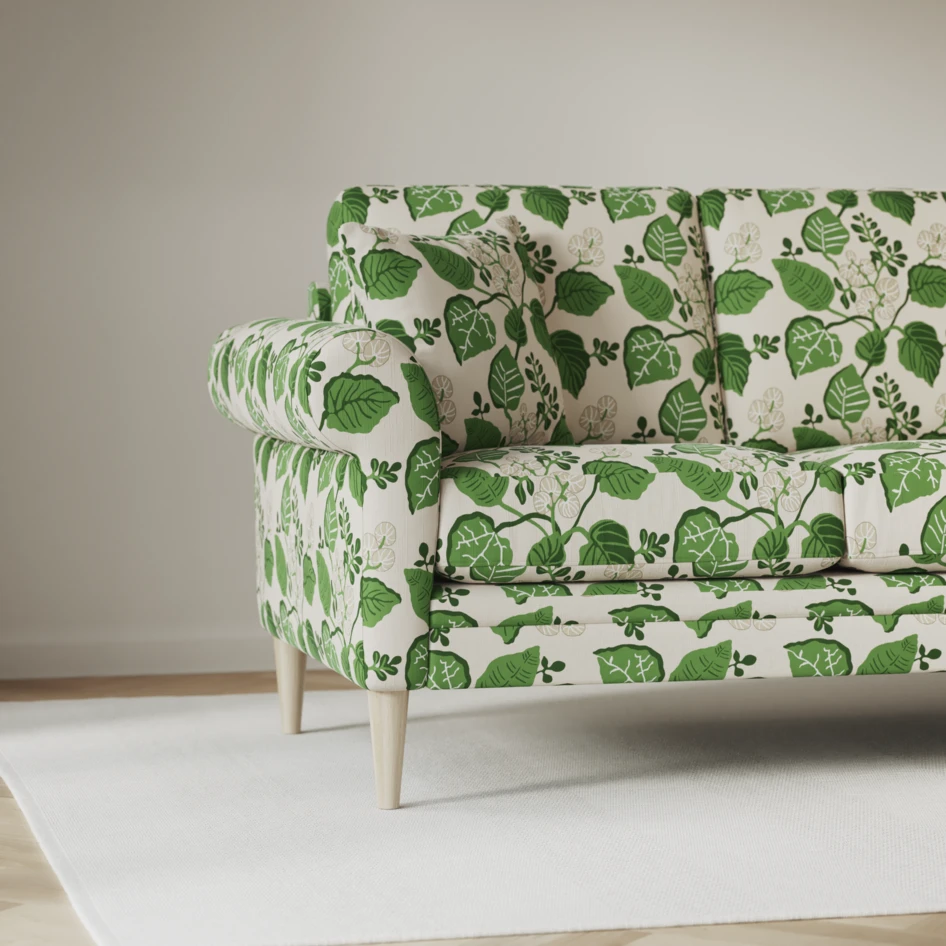 Eden - 3-sits soffa svängd - Flerfärgad