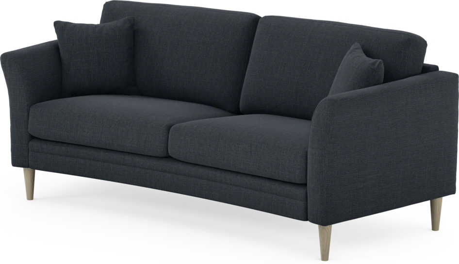 Eden - 2,5-sits soffa svängd - Blå