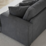 Mila - 3-sits soffa med divan vänster - Blå