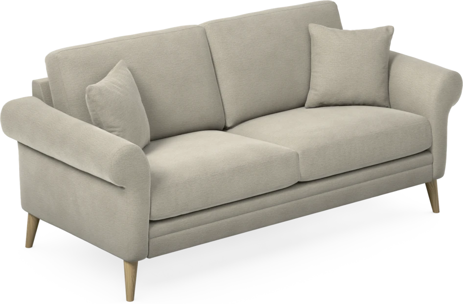 Eden - 2,5-sits soffa - Brun