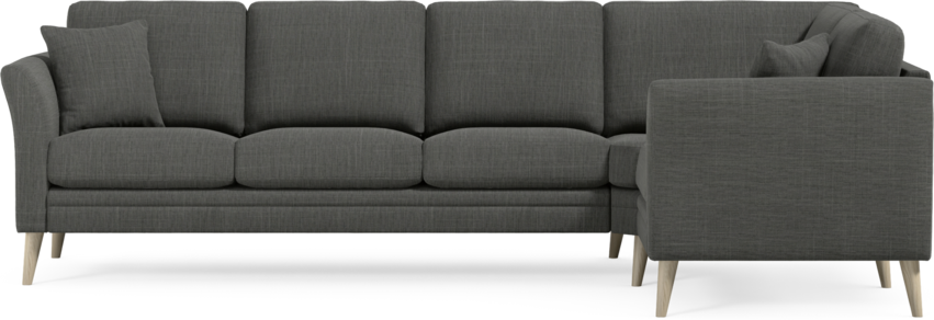 Eden - Hörnsoffa, 3+1-sits - Grå