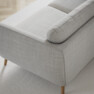 Madison Lux - 2-sits soffa med schäslong vänster och divan höger - Grå