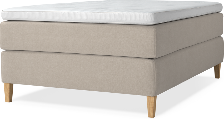 Delux Exclusive - Kontinentalsäng, enkelsäng 140 cm med bäddmadrass