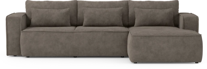 Ide, Bäddsoffa 3-sits med schäslong höger