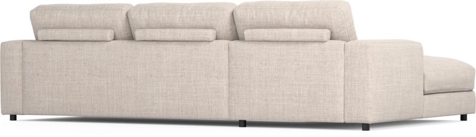 Noma - 3-sits soffa med schäslong vänster - Beige