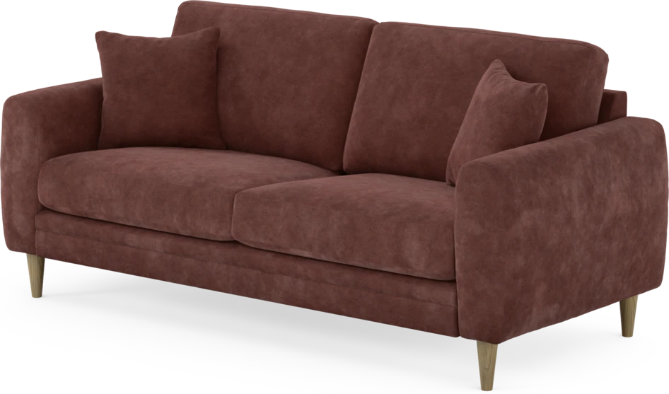 Eden - 2,5-sits soffa - Röd