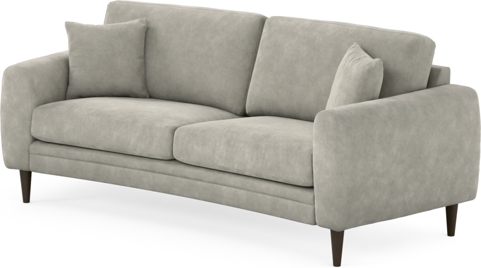 Eden - 2,5-sits soffa svängd - Grå