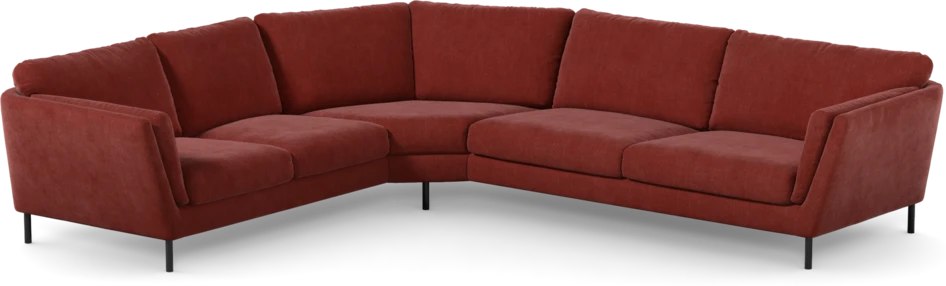 Madison Lux - Hörnsoffa 2+3-sits, hörn 2 - Rosa