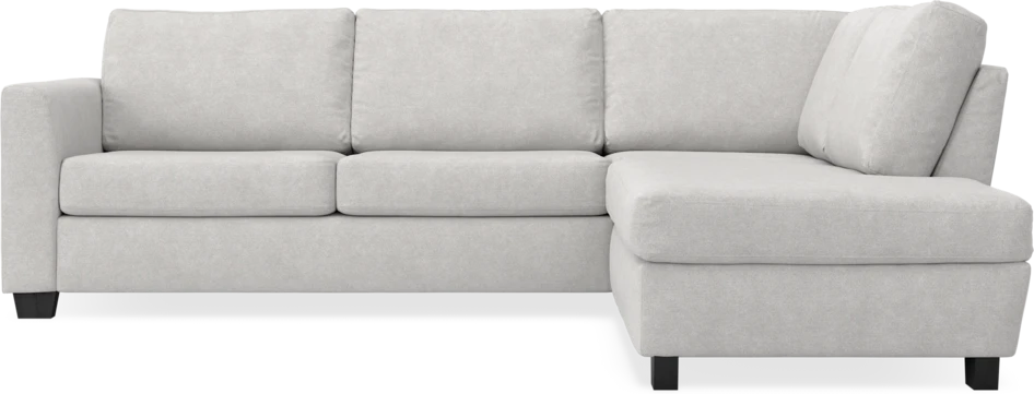 Friday - 2,5-sits soffa med divan höger - Grå