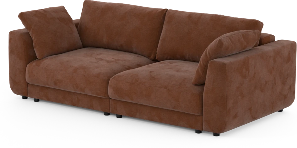 Amie - Bäddsoffa 3-sits - Orange