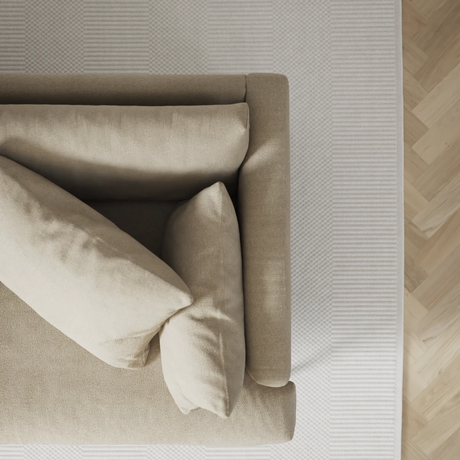 Harper - 4-sits med schäslong XL vänster - Beige