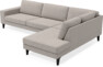 Sierra - 3-sits soffa med divan höger - Beige
