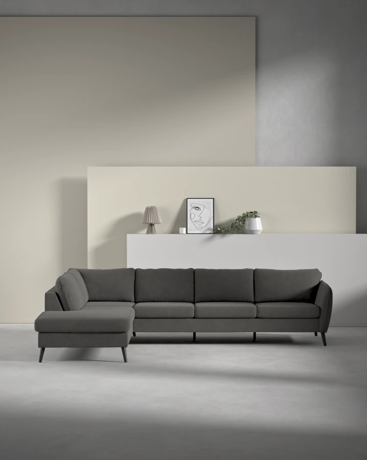 County - 3-sits soffa med divan vänster - inspiration