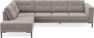 Rio - 3-sits soffa med divan vänster - Grå