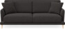 Macy Lux - 3-sits soffa - Svart