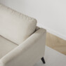Bridge - 3-sits soffa svängd - Beige
