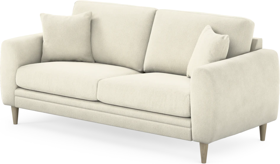 Eden - 2,5-sits soffa - Vit