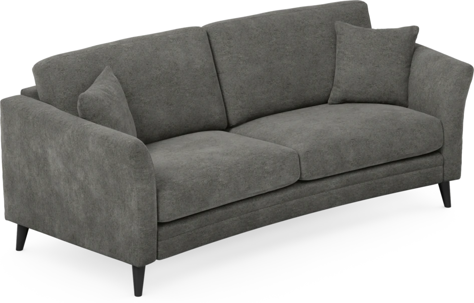 Eden - 2,5-sits soffa svängd - Grå