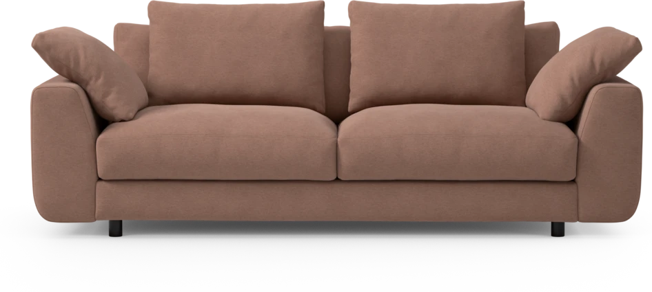 Amie - 3-sits soffa - Rosa