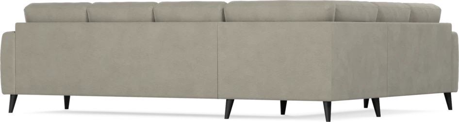 Eden - Hörnsoffa, 2+3-sits - Brun