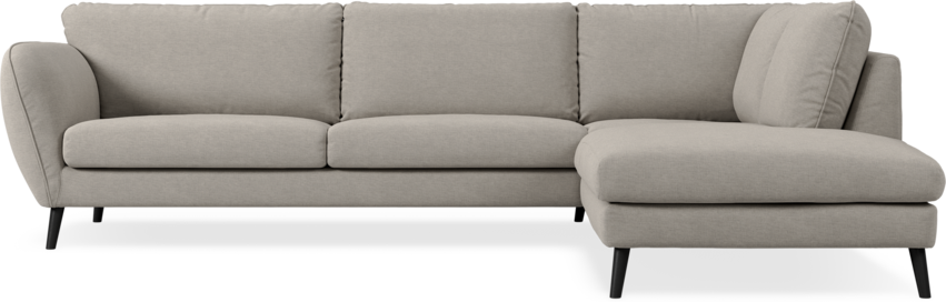 Madison Lux - 3-sits soffa med divan höger - Beige
