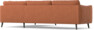 Madison Lux - 3-sits soffa med divan höger - Orange