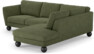 Madison - 2-sits soffa med divan höger - Grön
