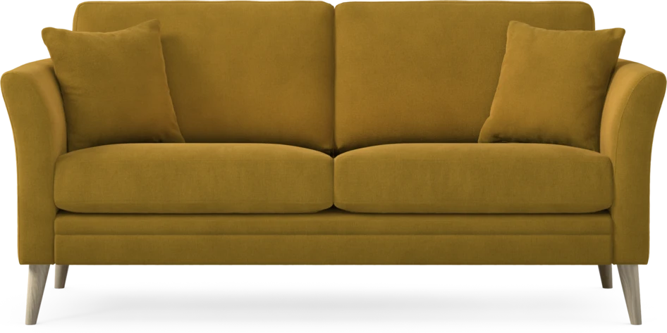 Eden - 2,5-sits soffa - Gul