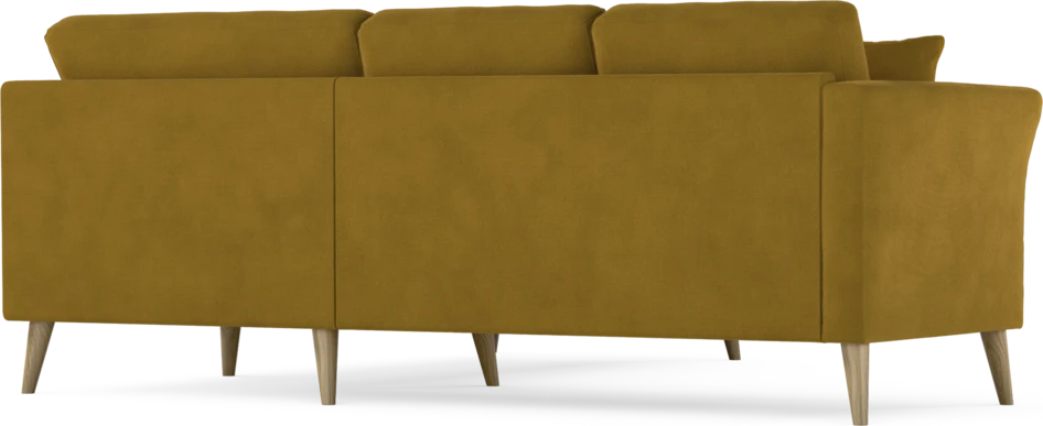 Eden - Hörnsoffa, 2+2-sits - Gul