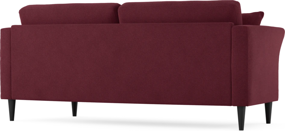 Eden - 2,5-sits soffa svängd - Röd