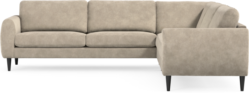 Bridge - Hörnsoffa, 3+3-sits - Beige