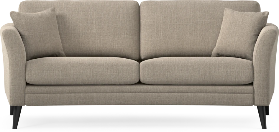 Eden - 2,5-sits soffa svängd - Beige
