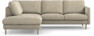 Madison Lux - 2-sits soffa med divan vänster - Beige