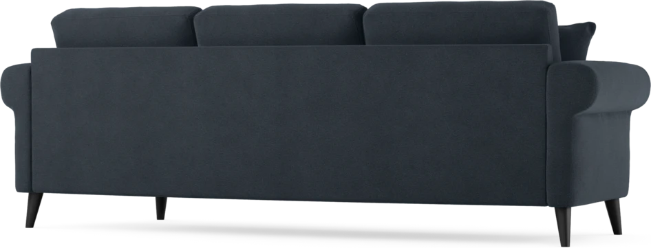 Eden - 3-sits soffa svängd - Blå