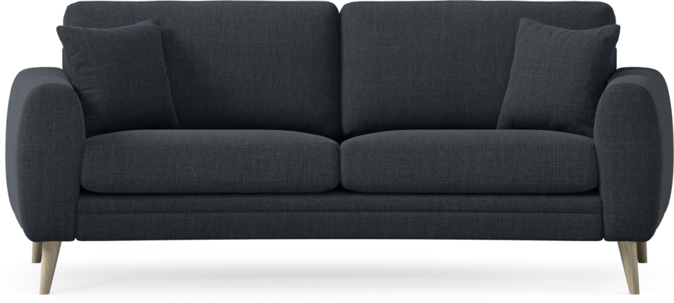 Eden - 2,5-sits soffa svängd - Blå