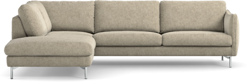 Madison - 3-sits soffa med divan vänster - Beige