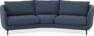 Madison - 3-sits soffa svängd, 90 cm - Blå