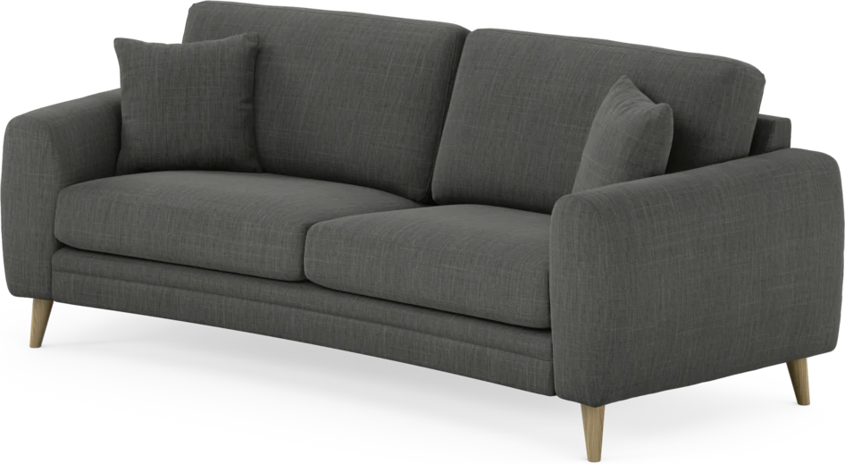 Eden - 2,5-sits soffa svängd - Grå